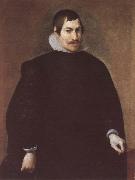 VELAZQUEZ, Diego Rodriguez de Silva y Portrait of man oil on canvas